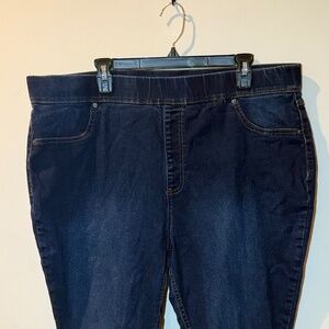 Terra &Sky - 2x - Stretch Blue Denim Jeggings